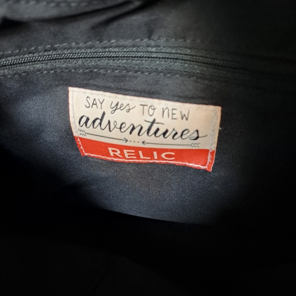 Purple Relic Large Shoulder Handbag - Picture 5 of 5